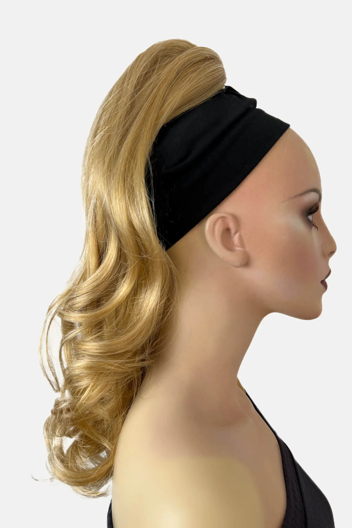 Ponytail hairpiece extension, layered with waves: Elsa - Image 13