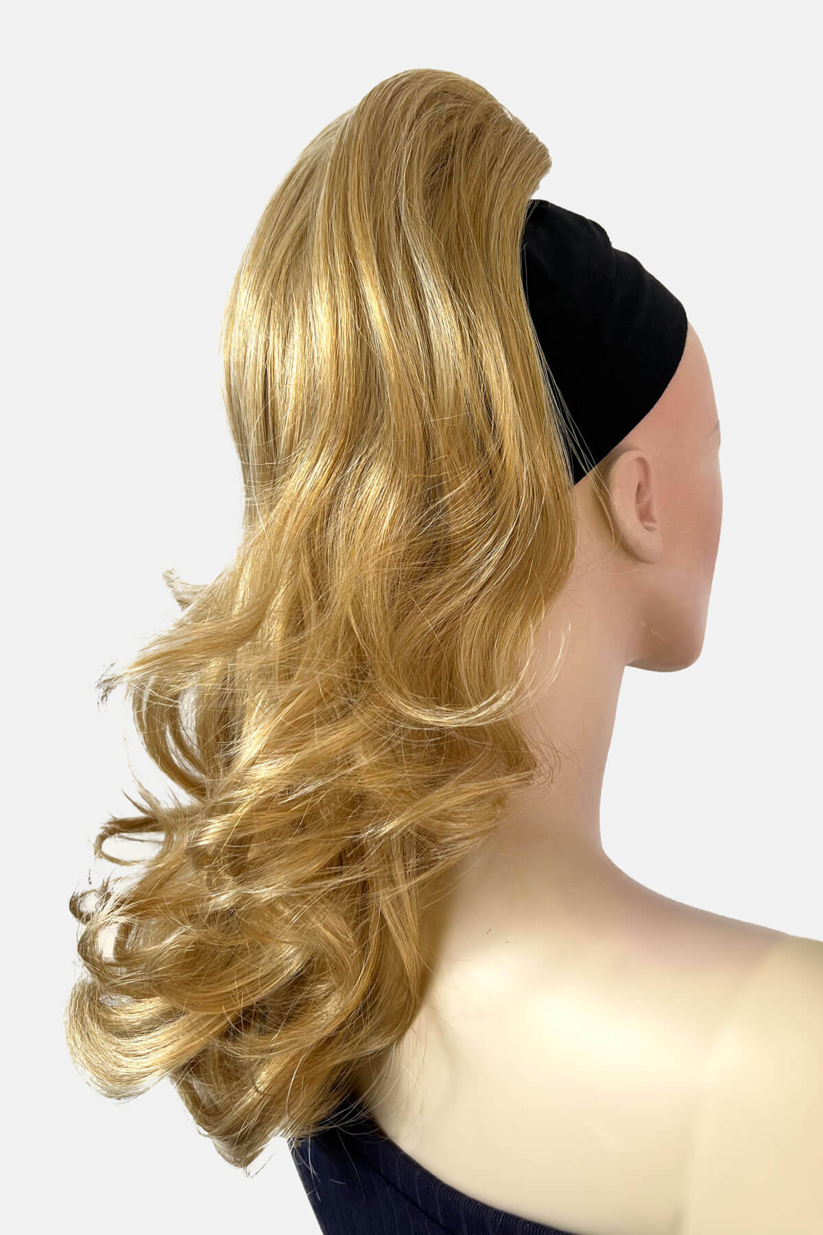 Ponytail hairpiece extension, layered with waves: Elsa - Image 14