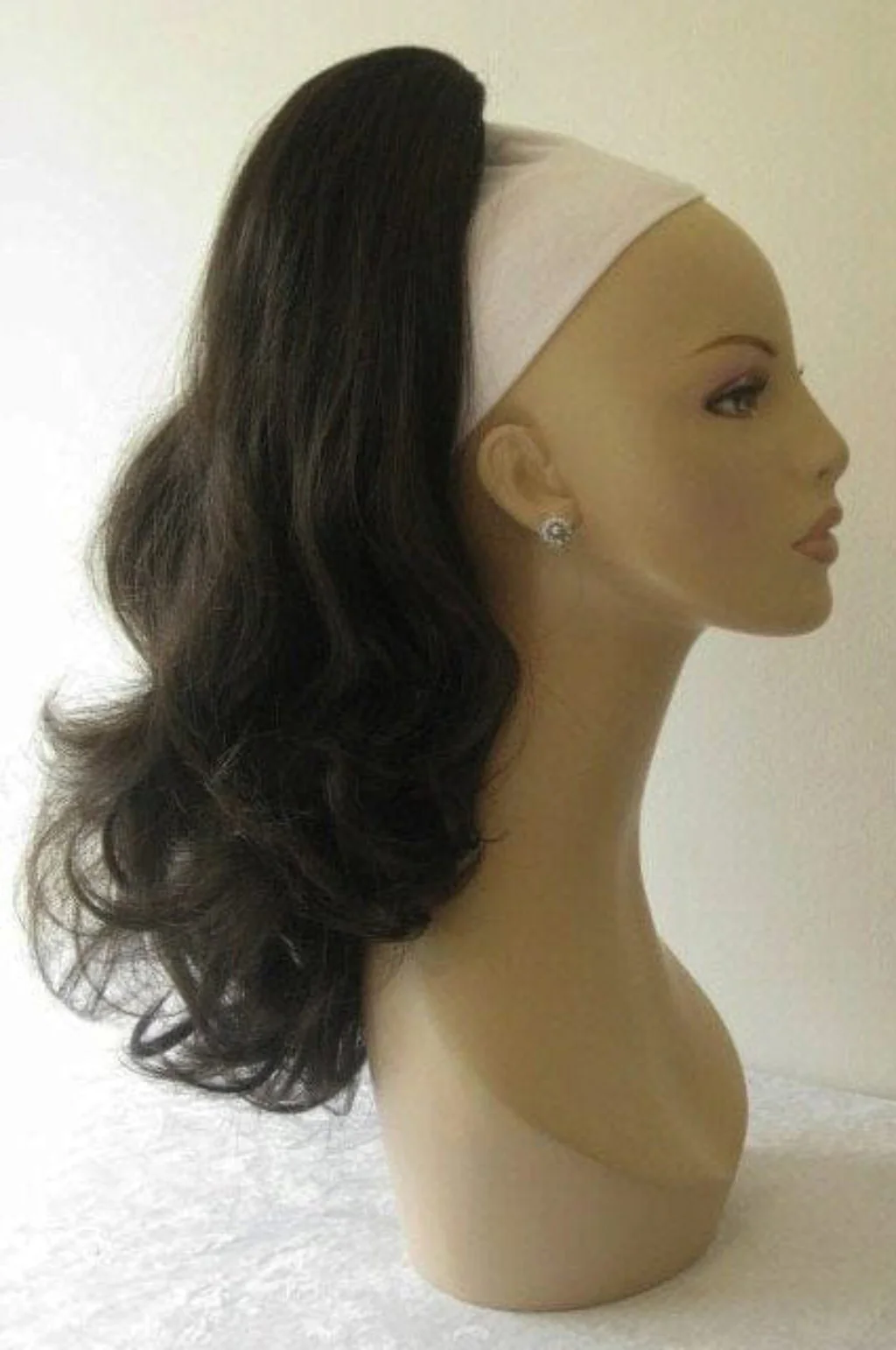 Ponytail hairpiece extension, layered with waves: Elsa - Image 4
