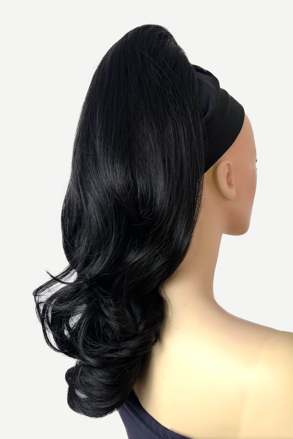 Ponytail hairpiece extension, layered with waves: Elsa - Image 8