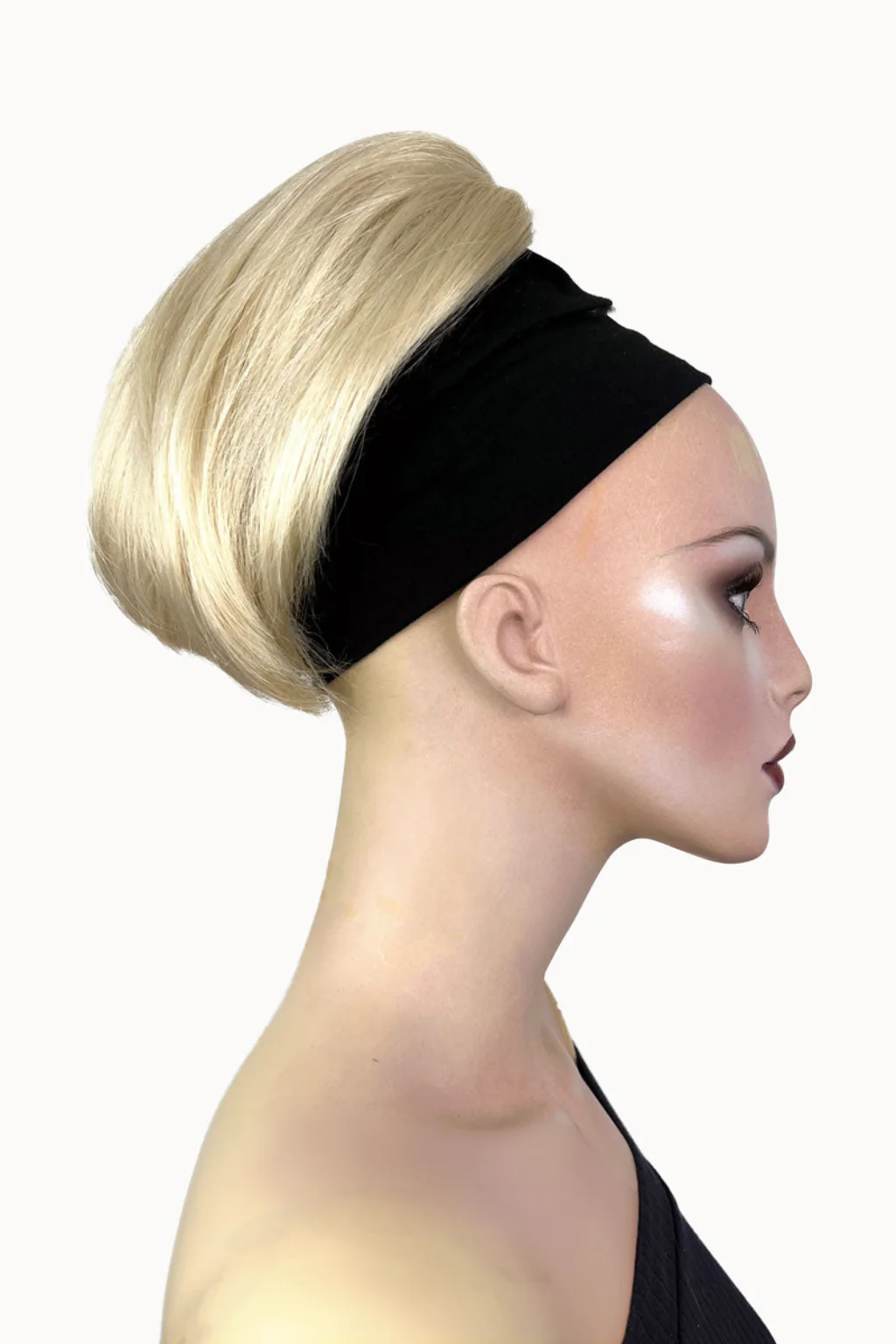 Short ponytail extension hairpiece, straight, full & bouncy: Tanaya - Image 11