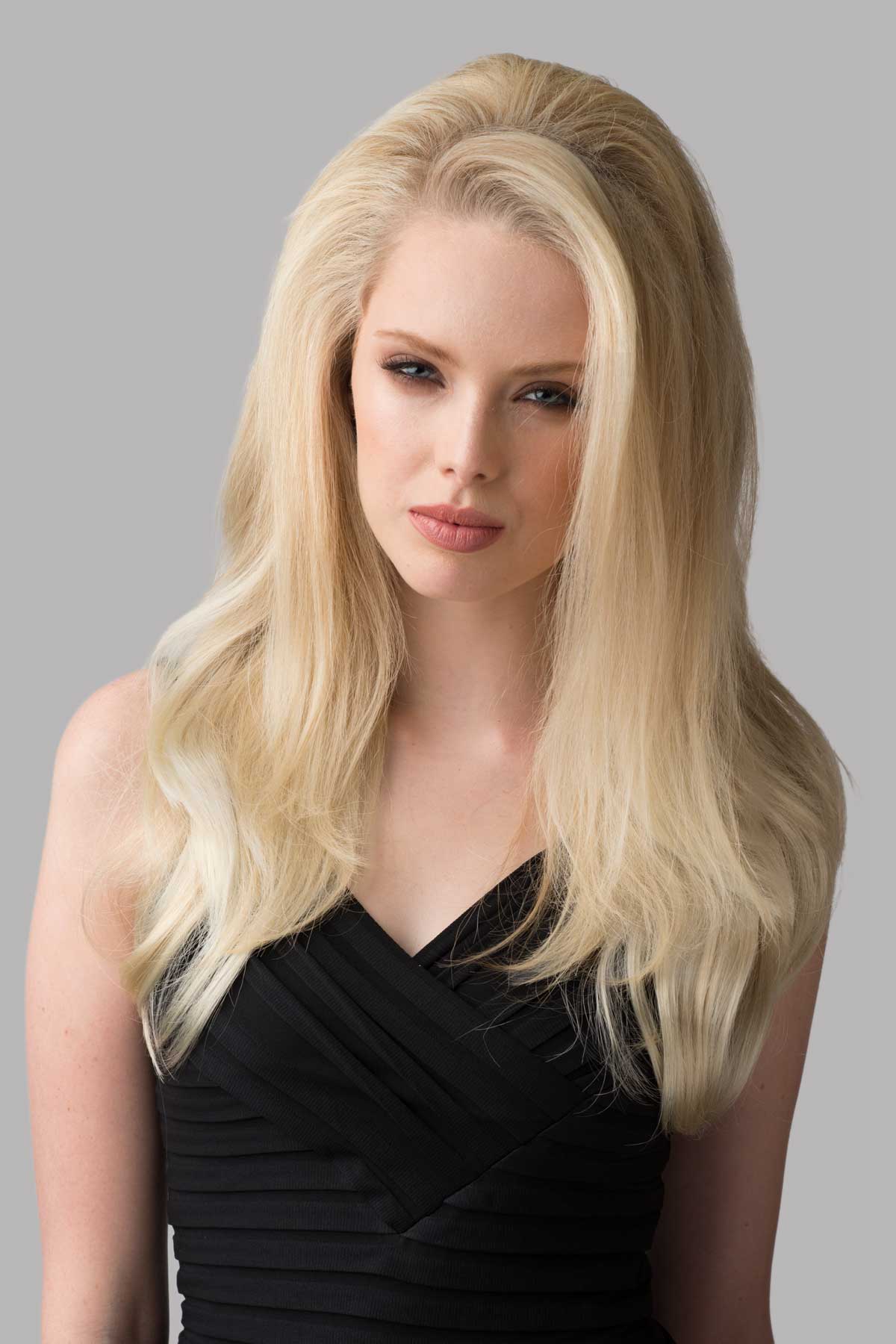 Claudia - Volume Boosting Long Gentle Bouncy Layered Half wig - Image 19