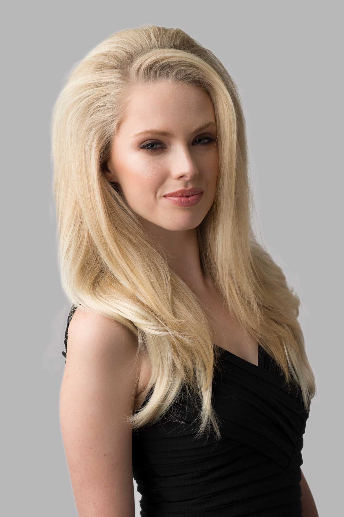 Claudia - Volume Boosting Long Gentle Bouncy Layered Half wig - Image 3
