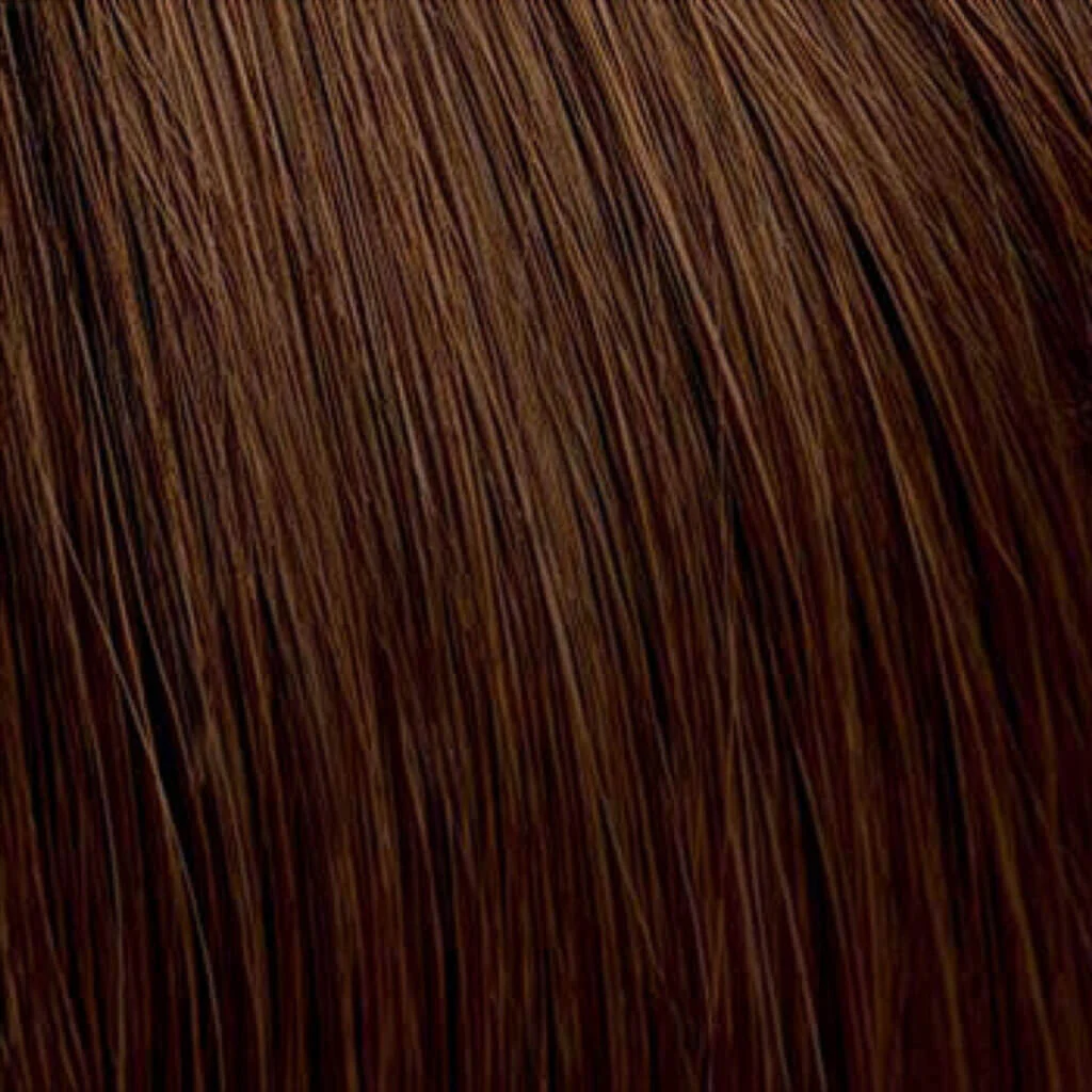 Briar - Soft, Bouncy Layered Long Brown Half Wig - Image 8