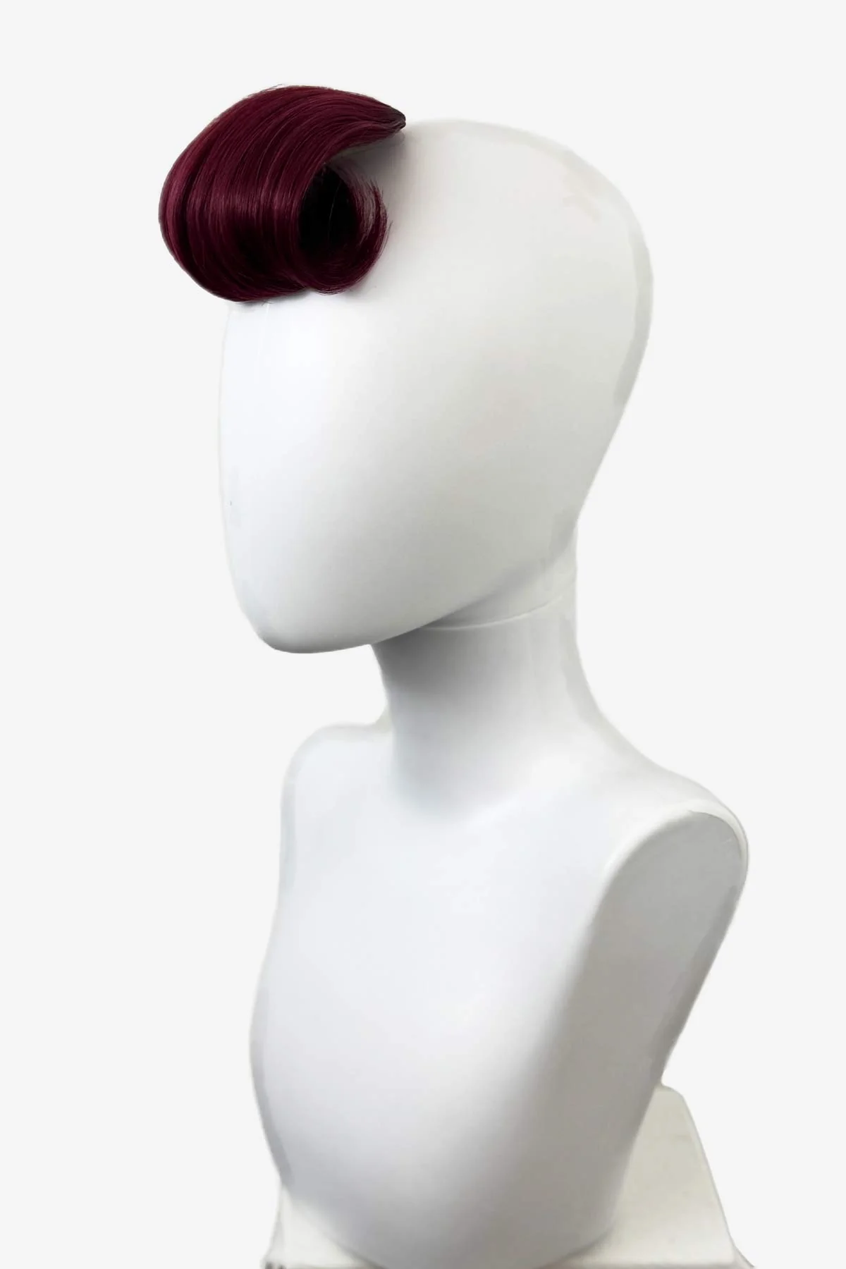 Victory roll fringe/bangs hairpiece, vintage style: Rosa - Image 12