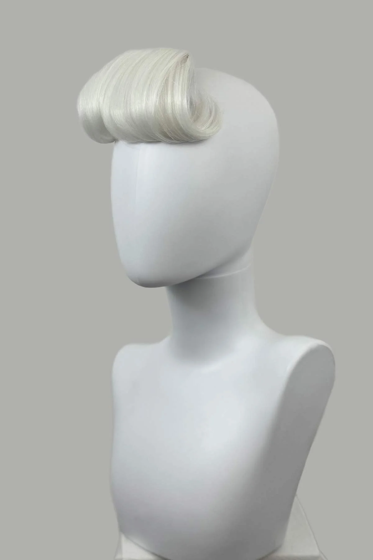 Victory roll fringe/bangs hairpiece, vintage style: Rosa - Image 22