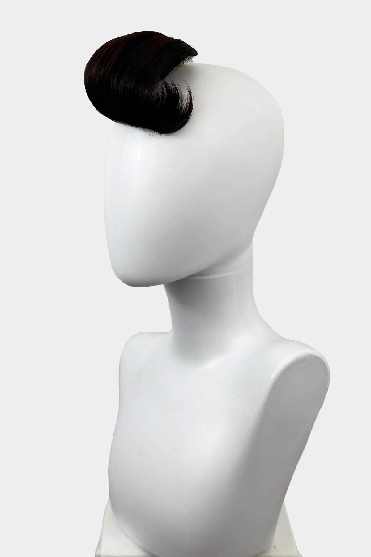 Victory roll fringe/bangs hairpiece, vintage style: Rosa - Image 8
